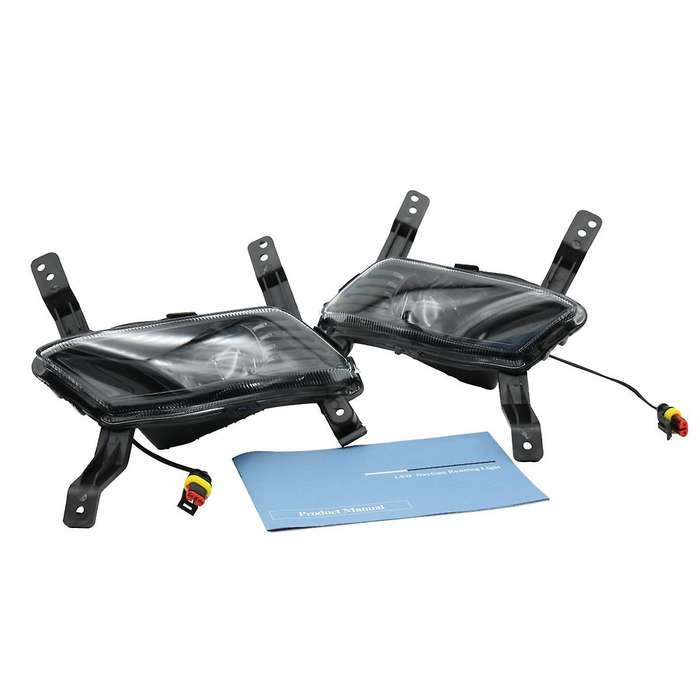 2Pcs for 2019 IX45 New Shengda LED Car Lights Modified Daytime Running Lights