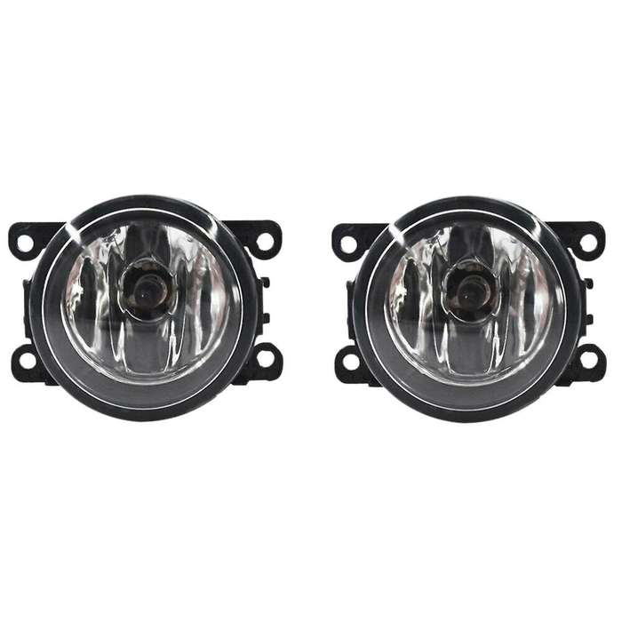 2pcs for Clear Bumper Fog Light Lamps Lh+rh