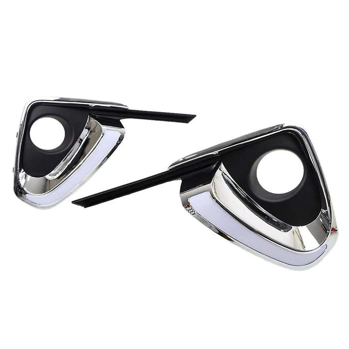 2Pcs for Fortuner 2018 Daytime Running Light White and Yellow Dual Color LED Daytime Running Light R