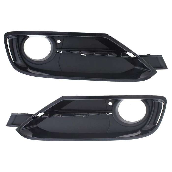 2PCS Front Bumper Fog Light Cover Mouding Strips for F30 F31 F34 F35 316I 320I 328I 335I 51117300737