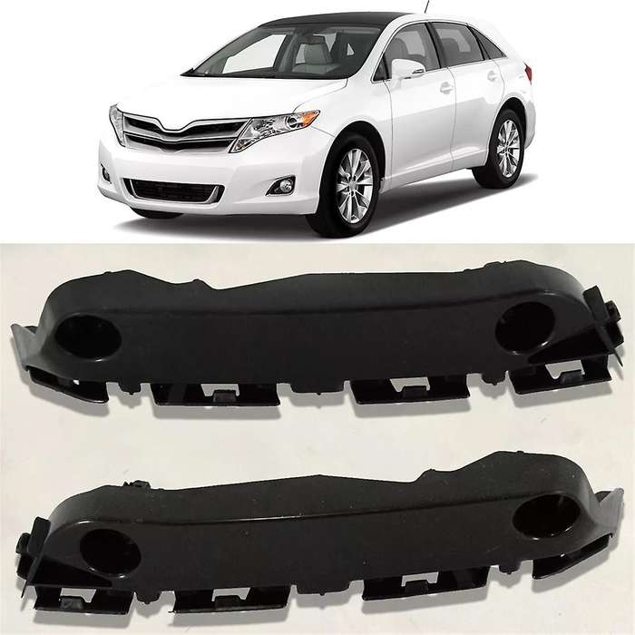 2Pcs Front Bumper Brackets Assembly Left & Right 52536-0T010, 52535-0T010 for Venza 2009-2015