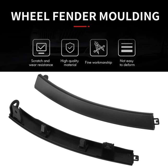 2pcs Front Bumper Wheel Fender Molding Trim for Honda Crv 2007-2011 71108-swa-000 71103-swa-000