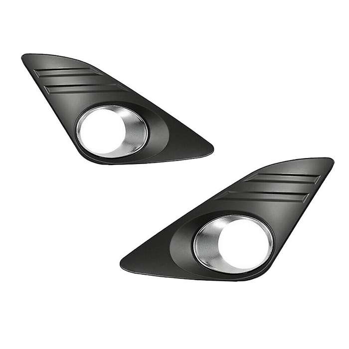 2Pcs Front Fog Light Grille Lamp Cover for 2012-2014