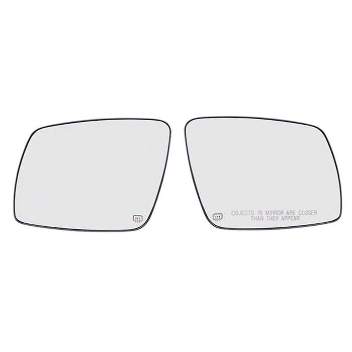 2pcs Front Heated Side Door Wing Rear View Mirror Lens Glass 68045693aa 68045694aa for Journey 2009