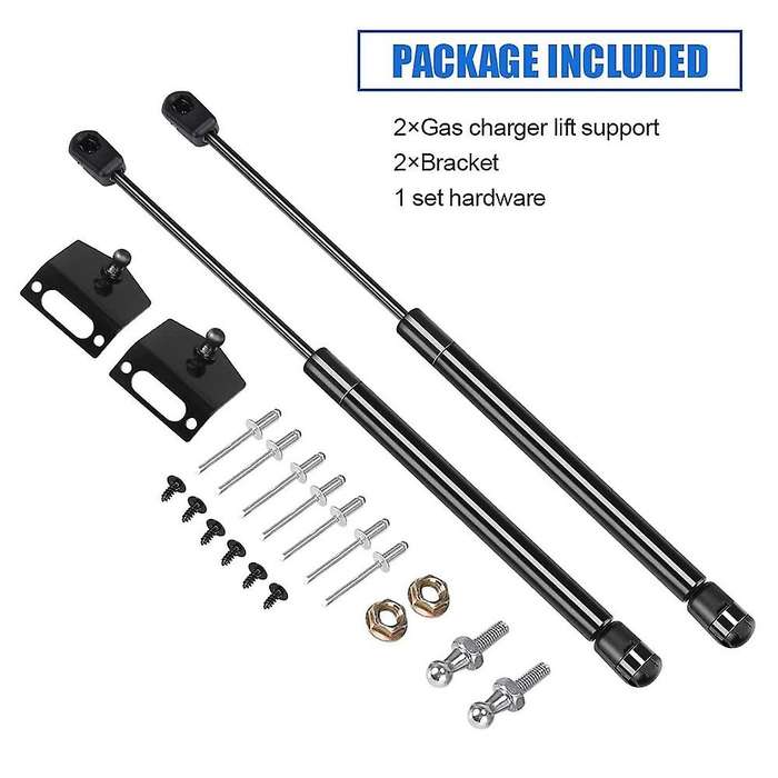2Pcs Front Hood Bonnet Modify Gas Lift Support Shock Damper for JK 2007-2017