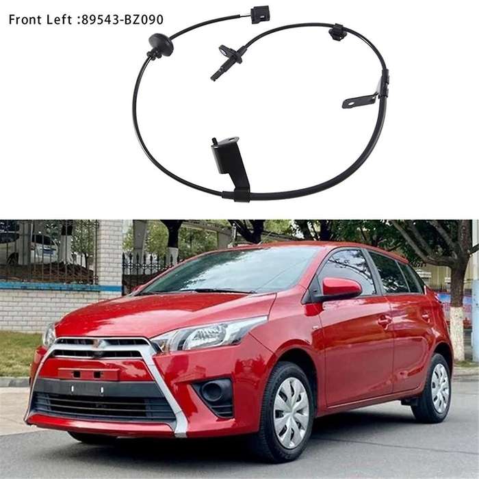 2pcs Front Left & Right Car Abs Speed Sensor 89543-bz090 89542-bz090 for Yaris 2015-