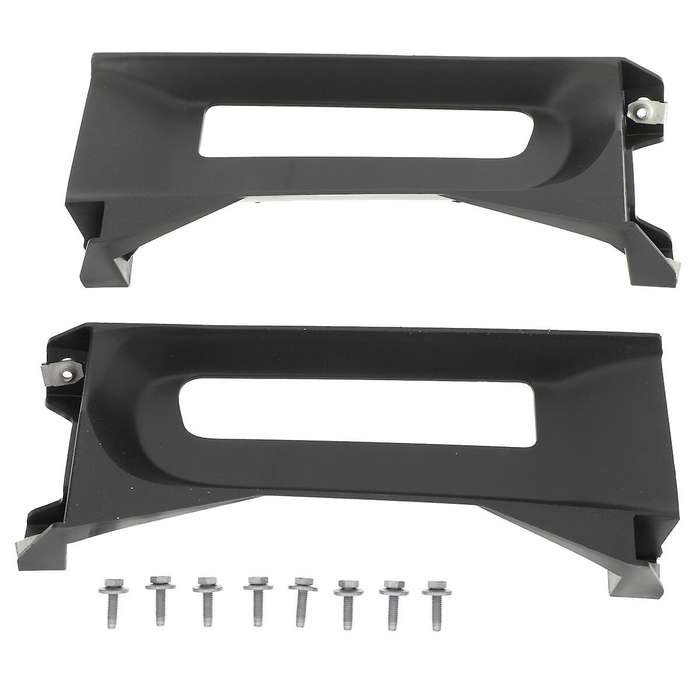 2pcs Front Tow Hook Bezel Block Trailer Hitch Cover 68196982aa for Ram 1500 2013-2018 Tow Hook Cover