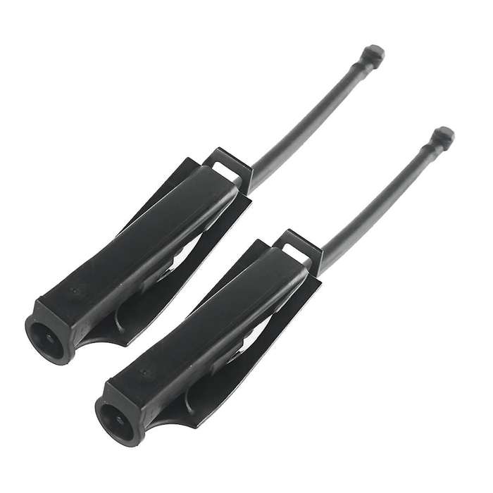2pcs Front Windshield Washer Nozzle LR050780/LR025143 for Evoque L538 12-19 Windscreen Spray Jet