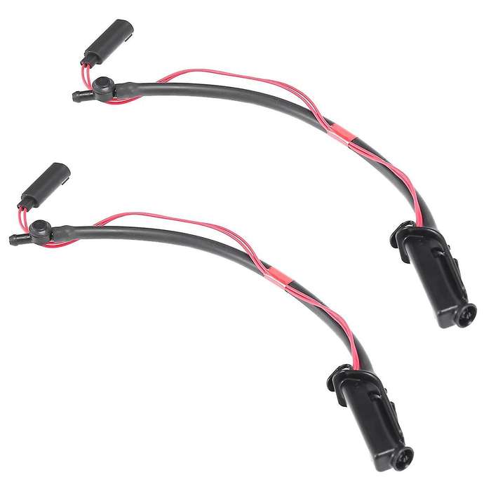 2Pcs Front Windshield Washer Nozzle Jet with Heated LR068874 for Range L405 2013-2022 L322 2013-2017