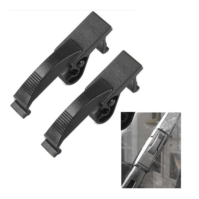 2Pcs Front Windshield Wiper Blade Clip Connector Clamps for A4 B6 B7 S4 2001- 2008 RS4 8E0955247