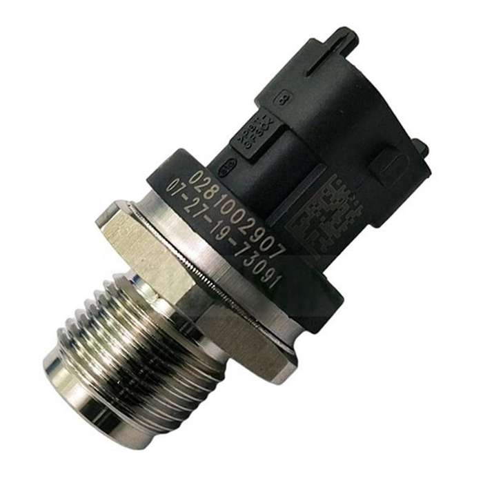 2Pcs Fuel Rail Pressure Sensor Regulator for 2002-2007 6.7L -Crude Oil 0281006325