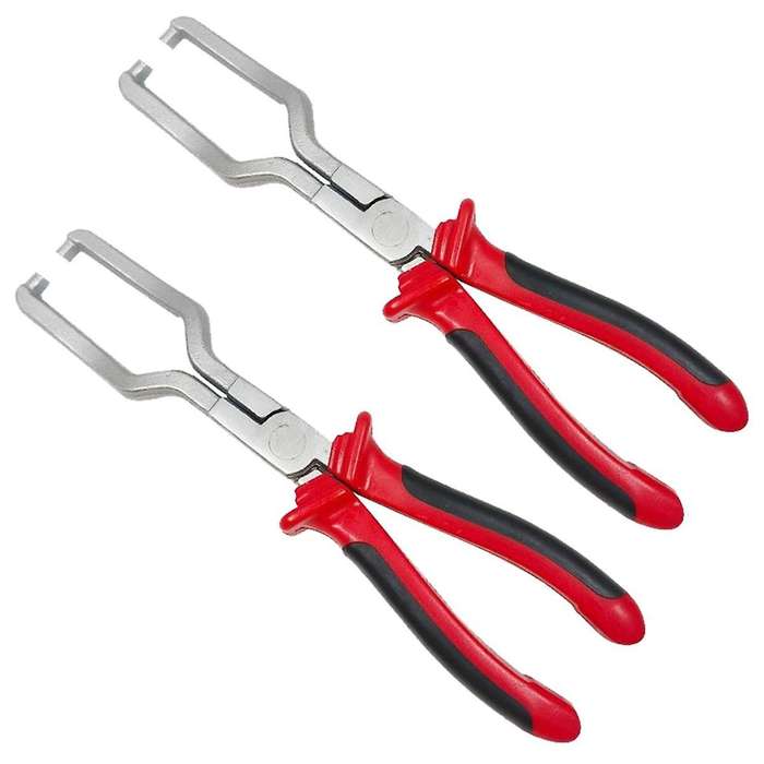 2Pcs Fuel Line Clip Removal Pliers Fuel Pipe Tools Fuel Line Pliers Hose Pinch Pliers Fuel Line Pli