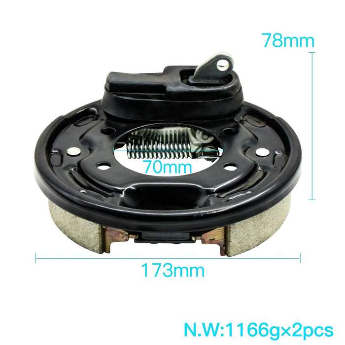 2Pcs Golf Carts Rear Brake Cluster Assembly for 1995-Up Club Car 103380202 103380202 L+R