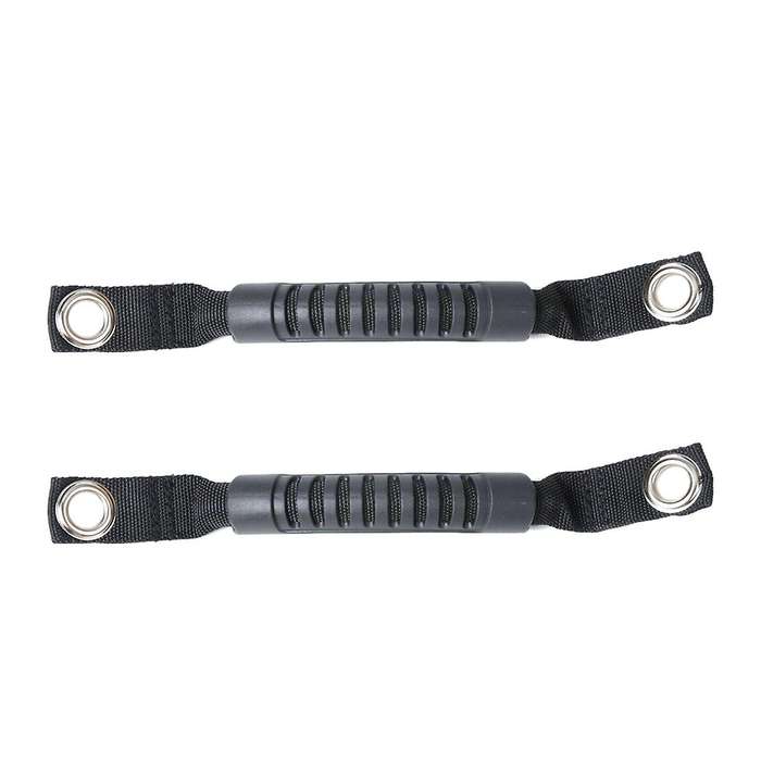 2Pcs Grab Handles Black Rear Safety Grab Padded Roll Bars for Wrangler JK TJ