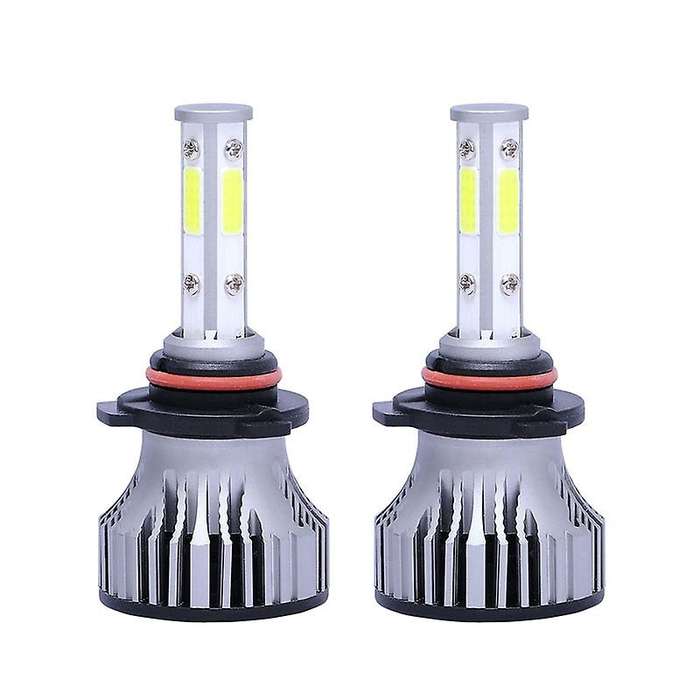 2Pcs HB3 9005 LED Headlight Bulbs Conversion Kit Car Headlamp 20000LM 6500K 100W Cool White Hi/Lo Be