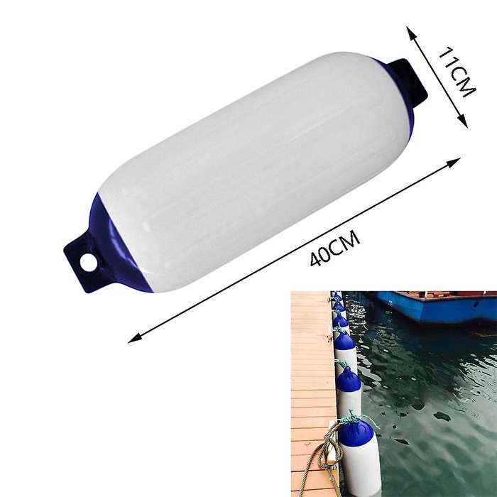 2PCS Inflatable Boat PVC Boat Anchor Bumper Marine Boat for Boat, Sailboat, Cuddy Etc (4.5X16 Inch)
