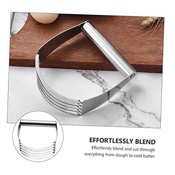 2pcs Kitchen-tools Dough Blender for Mixing Butter Flour Mixer Stainless Steel Pastry Cutter Stainl