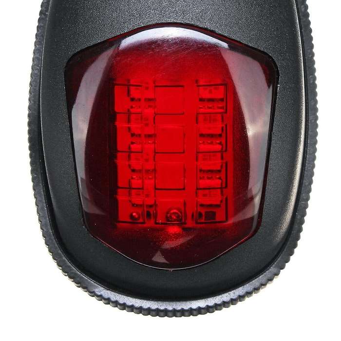 2Pcs LED Side Lights Signal Lamp Navigation Light Truck/Boat/Trailer/Van Red&Green