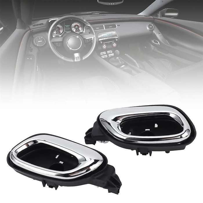 2pcs Left and Right Interior Inside Door Handle for 2010-2015 12424725, 13434615