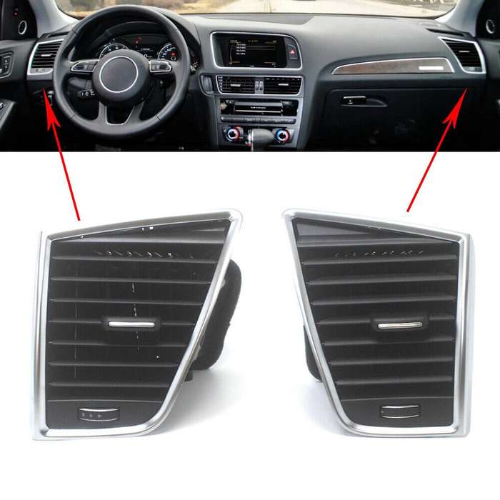 2pcs Left + Right Air Conditioning Outlet Dashboard for Q5 2009-2017 8r1820901 8r1820902