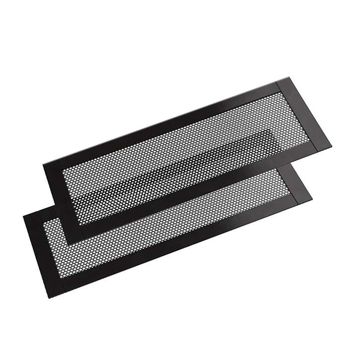 2Pcs Magnetic Floor Ventilation Cover 4x10Inch Air Ventilation Screen Cover PVC for Wall Ceiling Flo