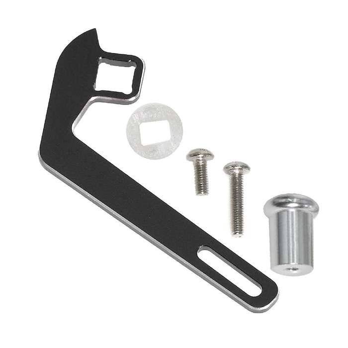 2PCS Metal Transmitter Steering Wheel Trigger One-Handed Control Adapter for TRX4 Small UDR