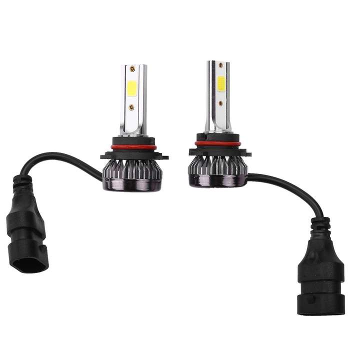 2Pcs Mini 1400W LED Headlight Bulbs Conversion Kit FOG Driving Light Hi-Low Lamps DRL 6000K White-Pl
