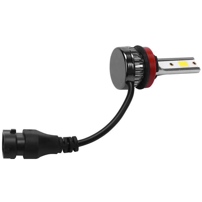 2Pcs Mini 1400W LED Headlight Bulbs Conversion Kit FOG Driving Light Hi-Low Lamps DRL 6000K White-Pl