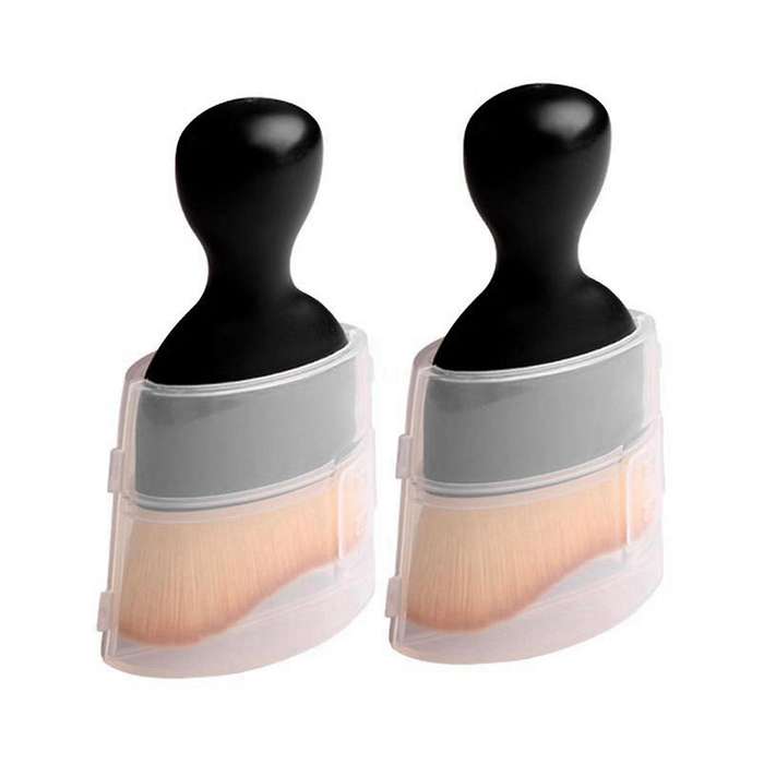 2PCS Mini Cleaning Brush Home Kitchen Window Brush Short Car Cleaning Brush Air Conditioning Home C