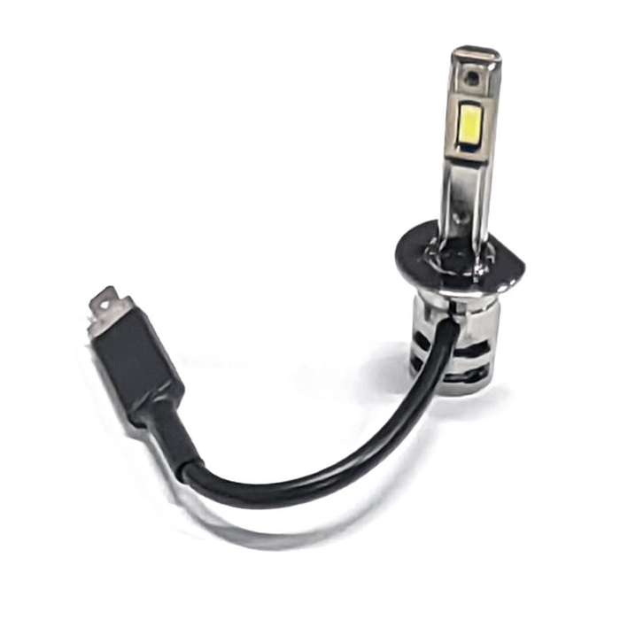 2PCS Mini Diode Truck Auto Lamps 6000LM 25W H1 LED Healight 6000K White Light Car Light Plug and Pla
