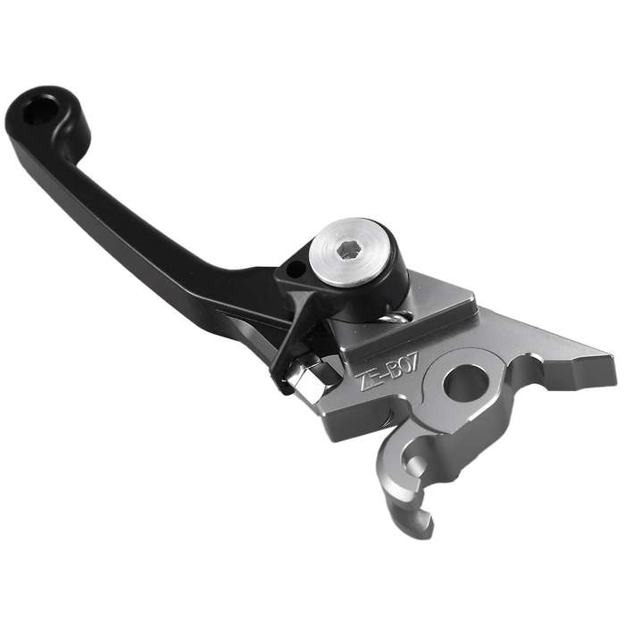 2Pcs Motorcycle Brake Lever Handle CNC Motorcycle Clutch Brake Lever Handle Black for 250SX 350EXC 4