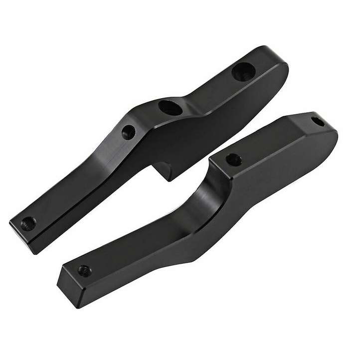 2Pcs Motorcycle Footpegs,Motorcycle Rear Extension Footrest Foot Pegs Fits for GT 125 200 125 250 30