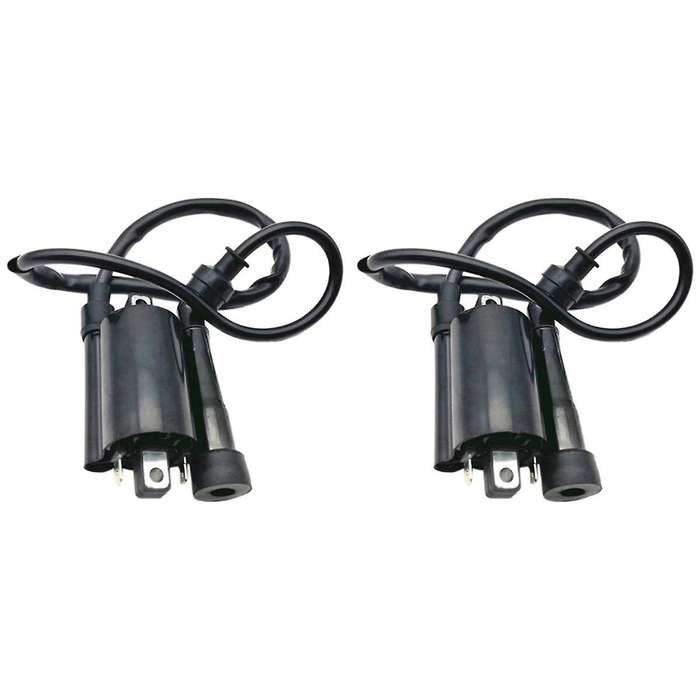2pcs Motorcycle Ignition Coil Ignition System Unit for V Star 650 1999 -2014 GN250 ATV 300CC