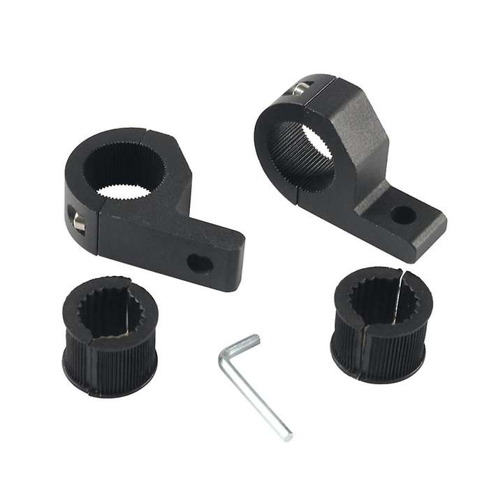 2pcs Motorcycle Spotlight Mounting Bracket, Guardrail Pipe Clamp, Fixed Frame for Motorcycle Univers