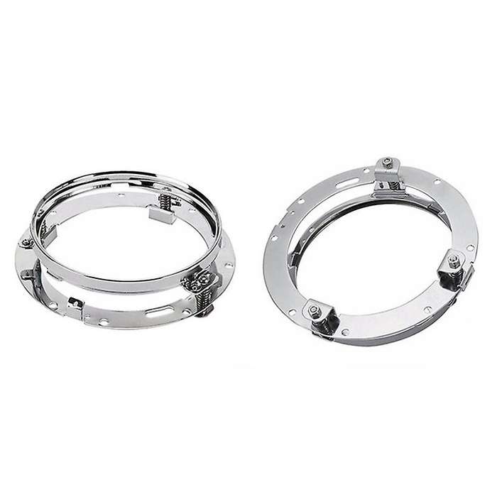 2PCs Mounting Bracket for 7Inch LED Headlight Round Ring Headlight Mount Lamp Holder Brackets for Wr