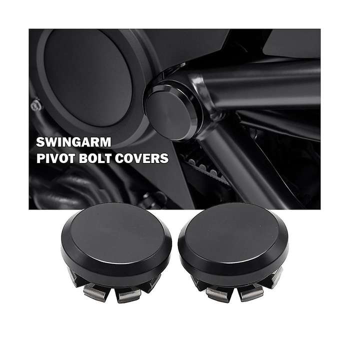 2pcs Motorcycle Swingarm Pivot Bolt Covers Guards Cnc Aluminum for Sportster S 1250 2021 2022