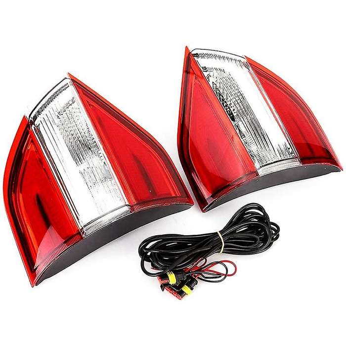 2PCS Multi-Functions Car LED Rear Tail Lamp Pillar Light Bumper Light Brake Light Reflector for Ever