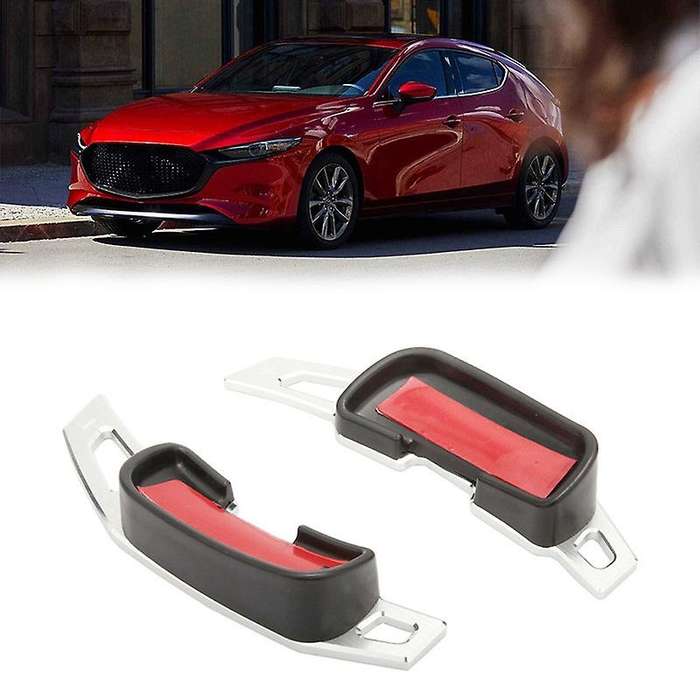 2Pcs Paddles Extension Steering Wheel Direct Shift Paddle Extension Aluminum Alloy Shifter Extension