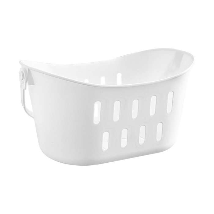2pcs Plastic Storage Basket Shower Basket Bathroom Shower Basket Storage Basket Shower Basket Colle