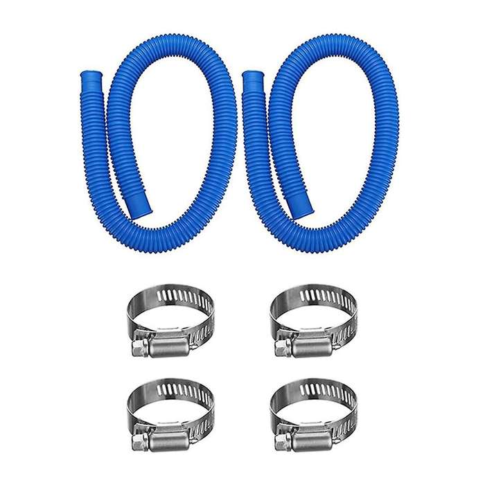 2pcs Pool Pump Replacement Hoses for Above Groud Pools - Pool Hoses for Pool Filter Pump 607, 637 wi