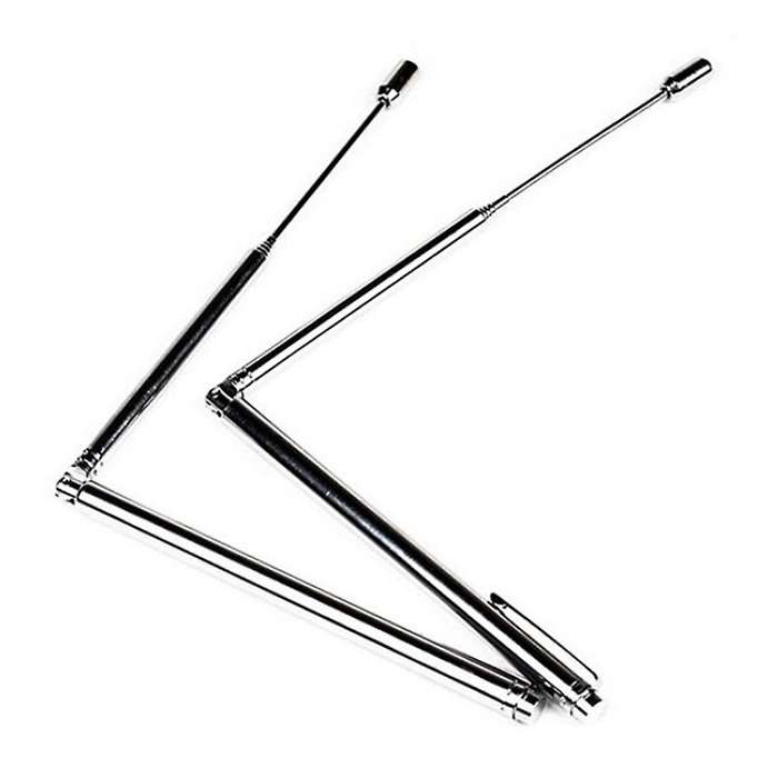 2PCS Portable Dowsing Rod Water Detector Tool Adjustable Rods Flexible Divining Water Spirit Ghost G