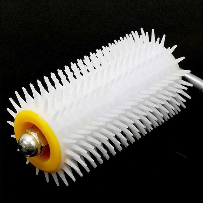 2pcs Premium Wooden Handle Hive Uncapping Needle Roller for Beekeeping