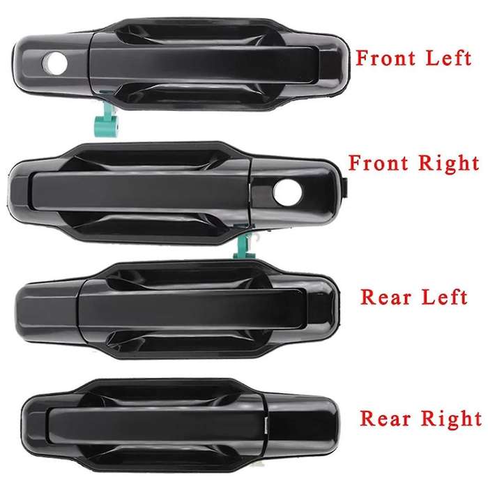 2pcs Rear Left+rear Right Exterior Door Handle for Sorento 2003-2009 826503e021/826603e021/836503e0