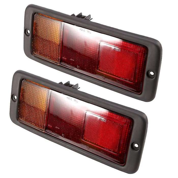 2Pcs Rear Tail Light Bumper Compatible Mitsubishi Shogun Pajero 1992-1999