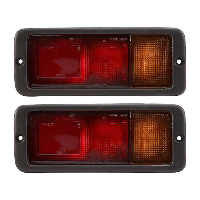 2Pcs Rear Tail Light Bumper Compatible Mitsubishi Shogun Pajero 1992-1999