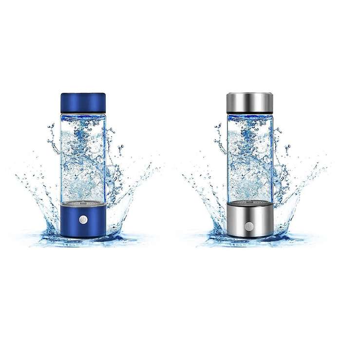 2pcs Rechargeable Hydrogen Water Bottle Portable Hydrogen Water Machine Generator for Home, Office,