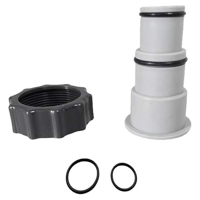 2pcs Replacement Hose Adapter for Above Ground Swimming Pool, 1.5 to 1.25 Inch Hose Adapter for Thr