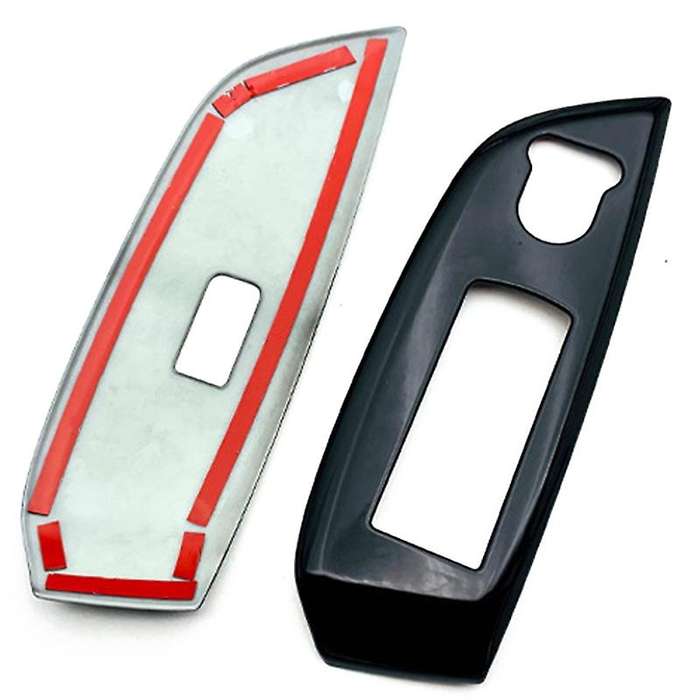 2Pcs RHD Door Window Control Glass Switch Lift Button Cover Trim for 20-21 Fit Jazz