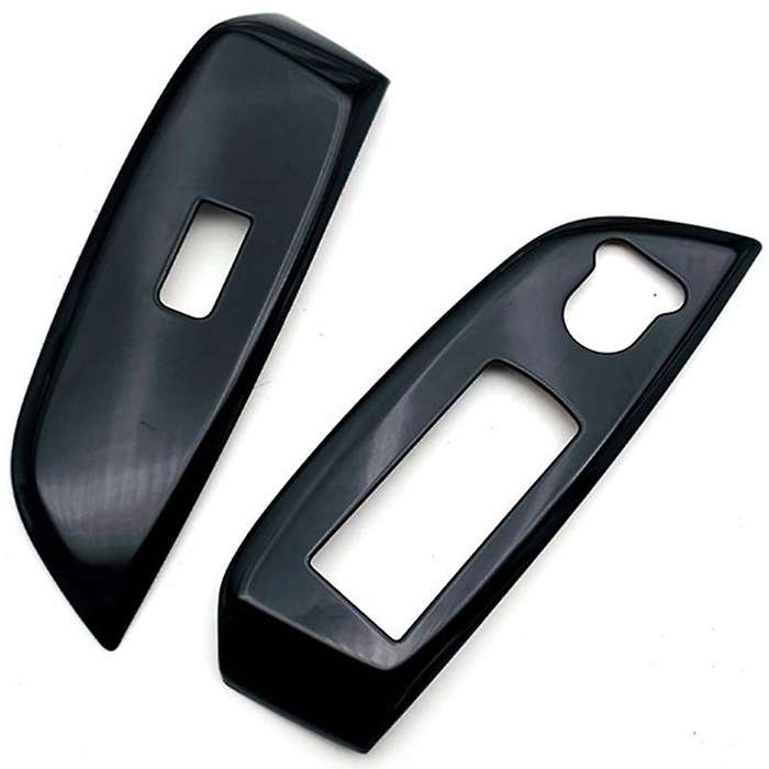 2Pcs RHD Door Window Control Glass Switch Lift Button Cover Trim for 20-21 Fit Jazz