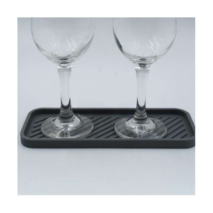 2pcs Silicone Drain Tray,sink Organiser,drain Tray for Sinks, Bathroom Organiser,kitchen Drain Pad